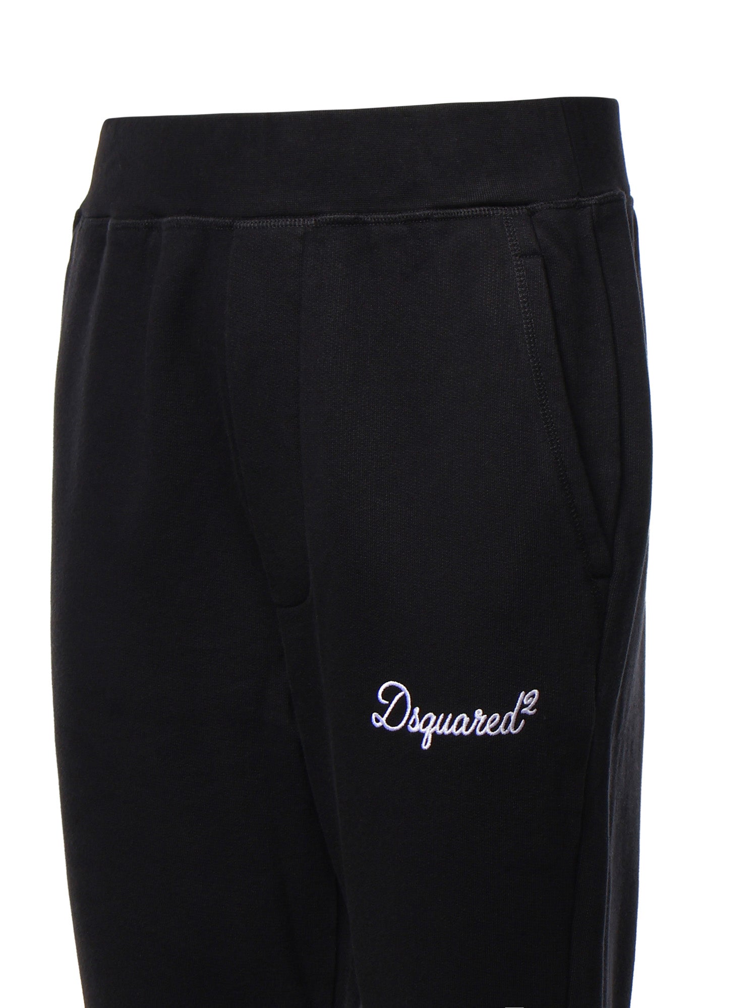 Pantalone jogger Dean in cotone con logo S74KB1120 D25029900 DSQUARED2 