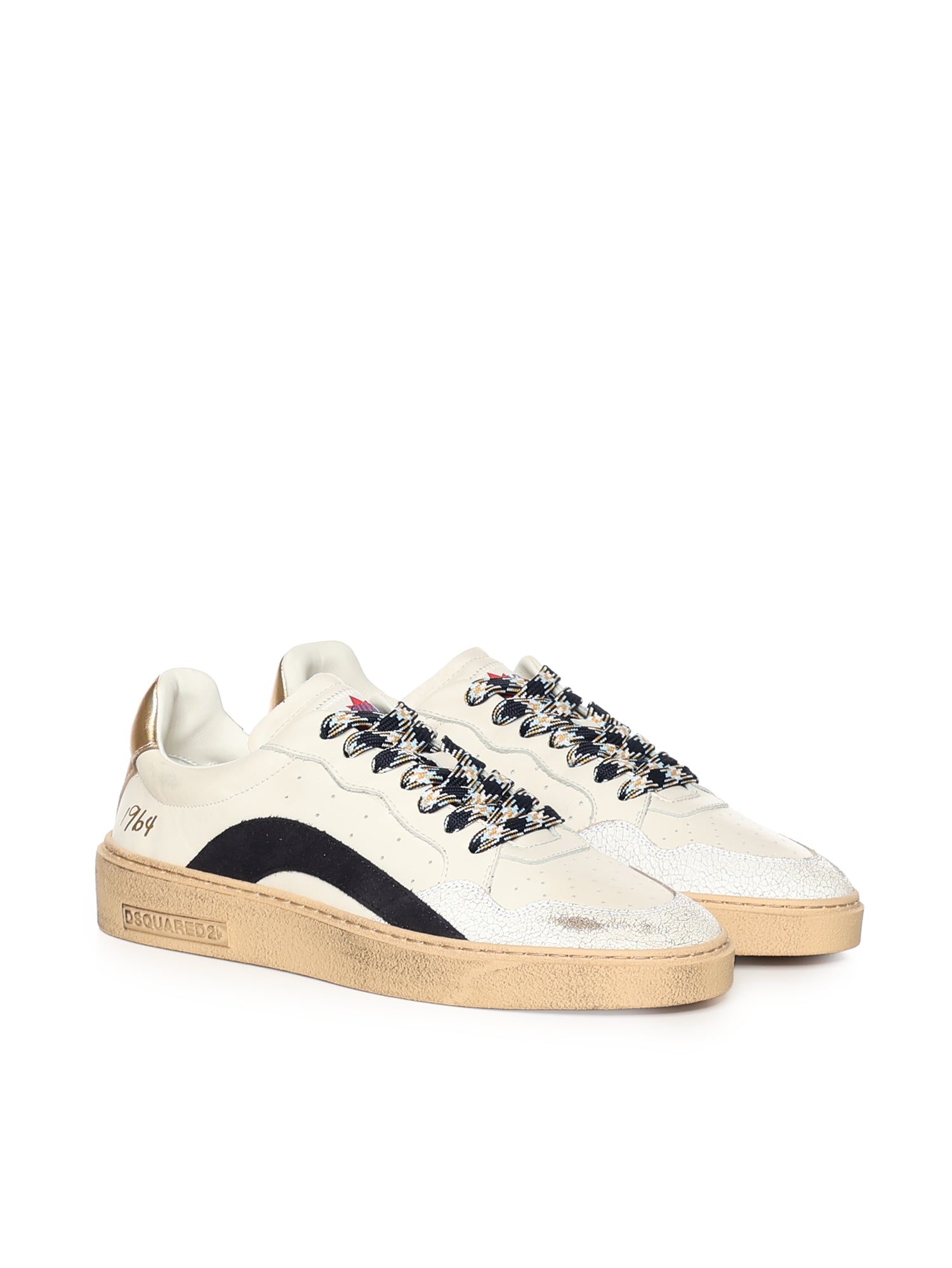 Sneaker Rider in pelle SNM0494 M4283 DSQUARED2 