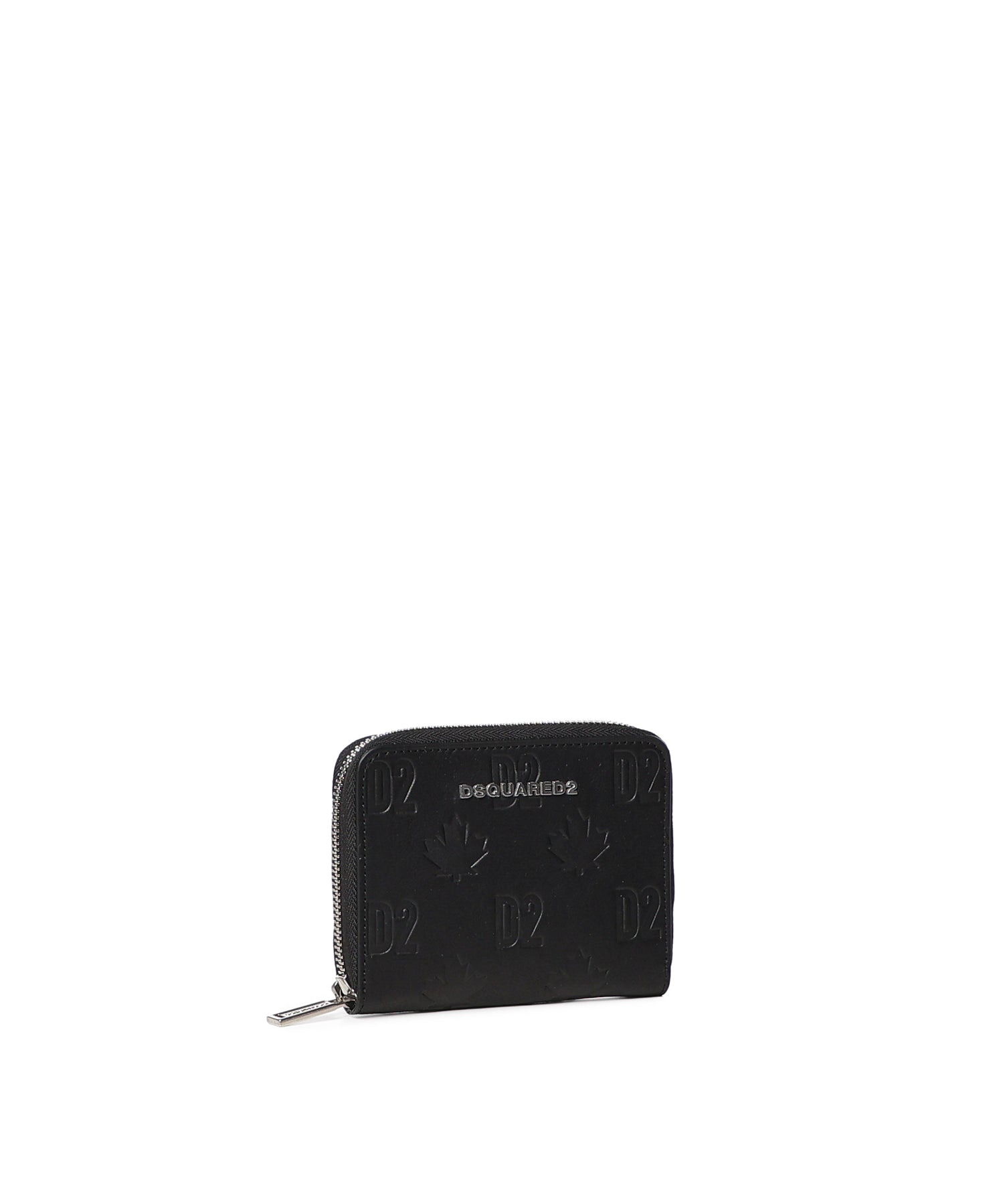 Portafoglio in pelle con logo WAM0009 2124 DSQUARED2 