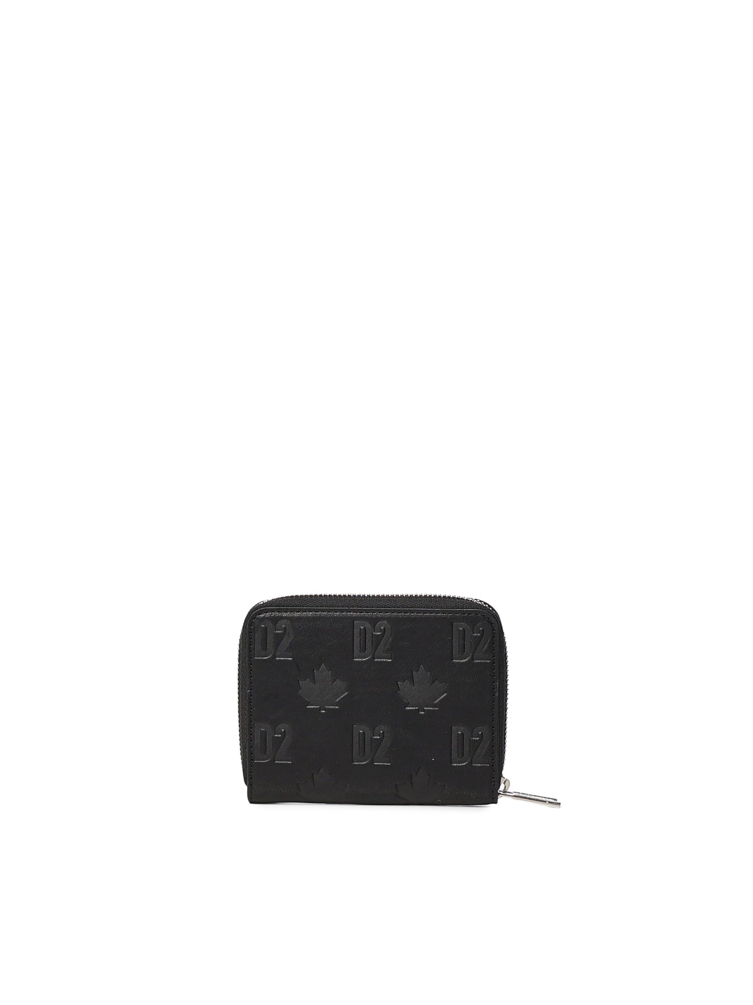 Portafoglio in pelle con logo WAM0009 2124 DSQUARED2 
