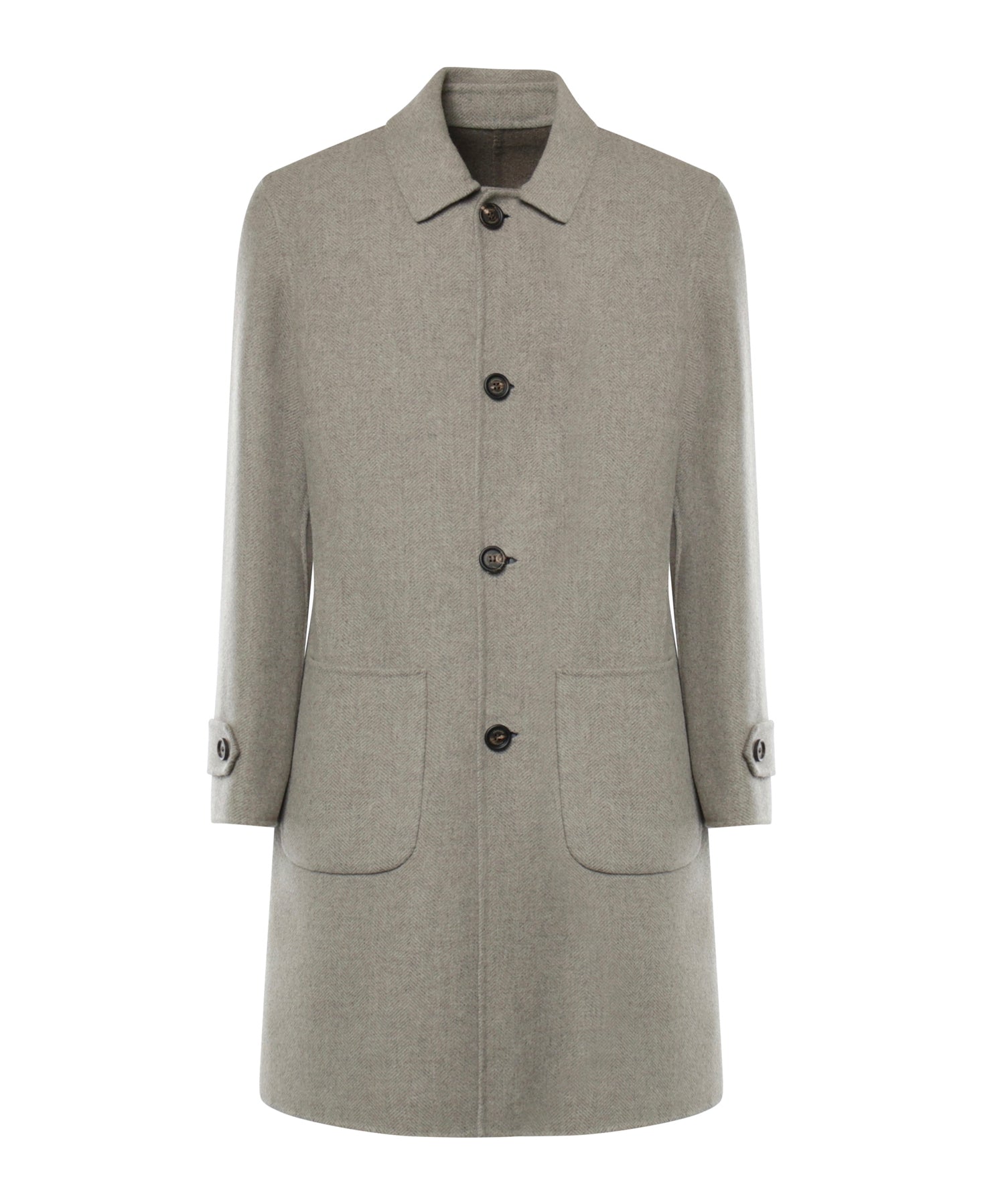 Cappotto monopetto reversibile<BR/> N75CAPG01TES0N077 07 ELEVENTY 