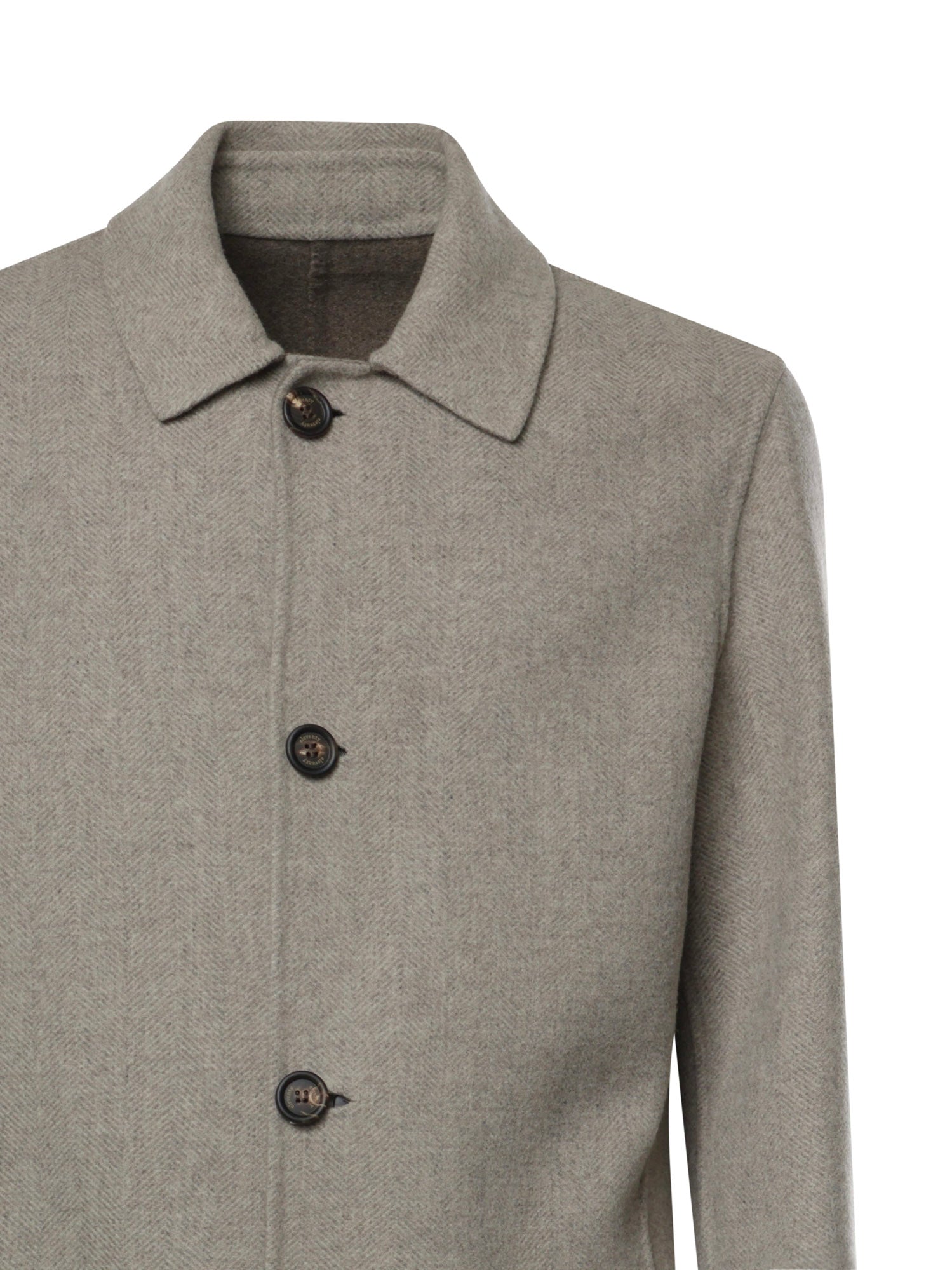 Cappotto monopetto reversibile<BR/> N75CAPG01TES0N077 07 ELEVENTY 