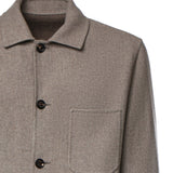 Overshirt in lana e cashmere N75GBTM41TES0N077 07 ELEVENTY 