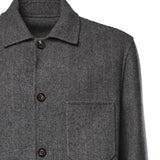 Overshirt in lana e cashmere N75GBTM41TES0N077 14 ELEVENTY 