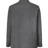Overshirt in lana e cashmere N75GBTM41TES0N077 14 ELEVENTY 