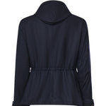 Field jacket con cappuccio blu navy N75GBTN11TES0N047 11 ELEVENTY 