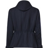Field jacket con cappuccio blu navy N75GBTN11TES0N047 11 ELEVENTY 