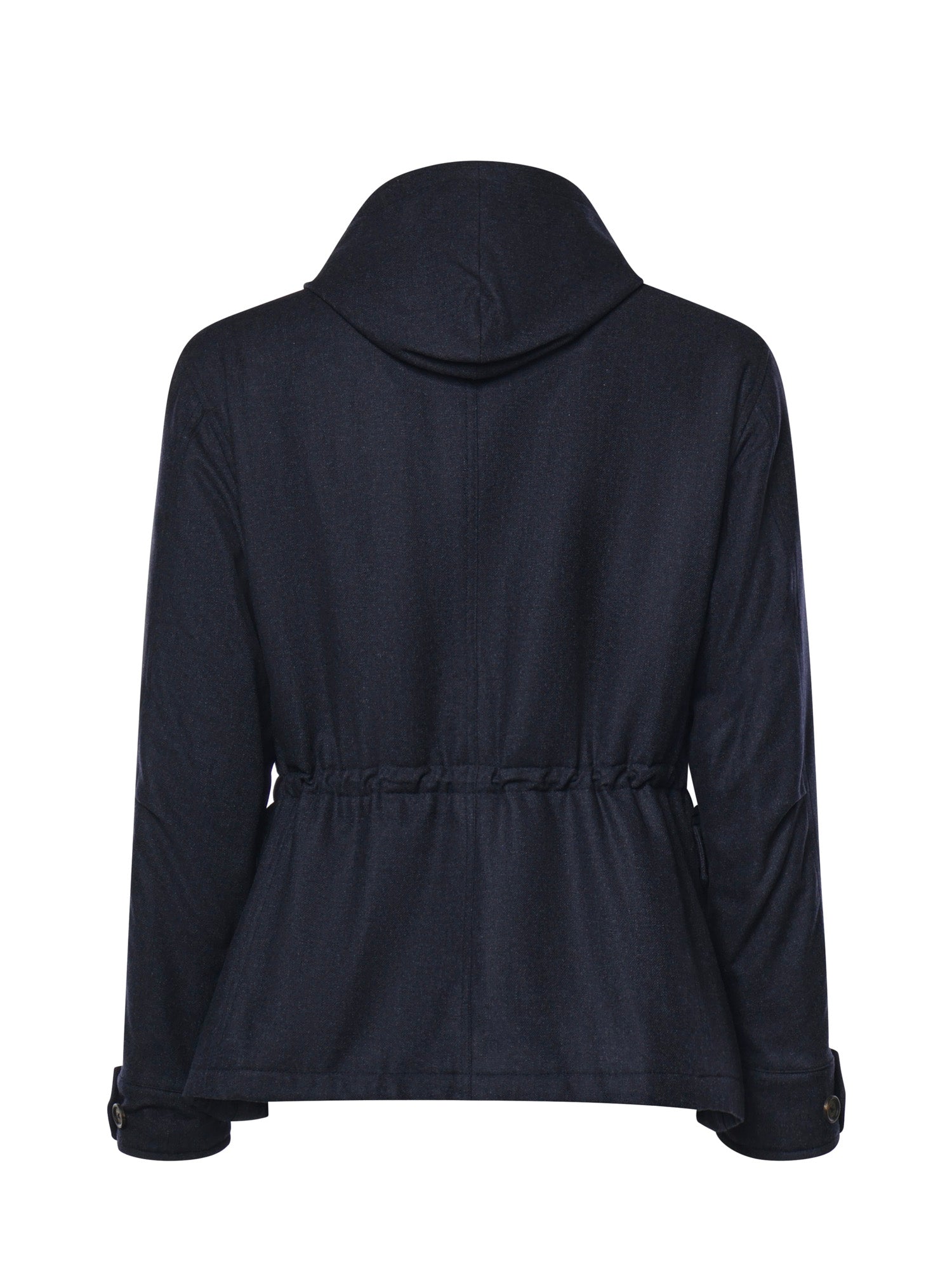 Field jacket con cappuccio blu navy N75GBTN11TES0N047 11 ELEVENTY 