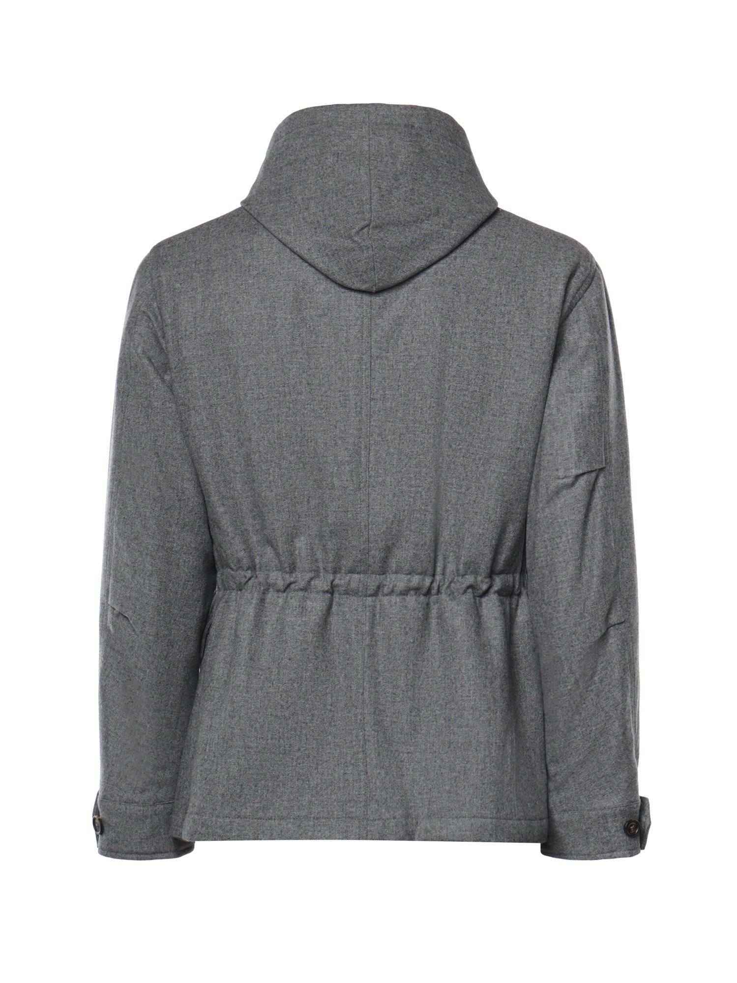 Field jacket con cappuccio blu navy N75GBTN11TES0N047 14 ELEVENTY 