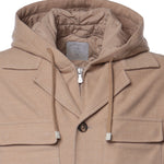 Overshirt in lana 14 micron N75GBTN14TES0H111 04A ELEVENTY 