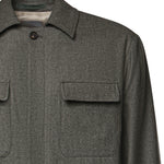 Overshirt in misto lana N75GIAK08TES0N047 07 ELEVENTY 