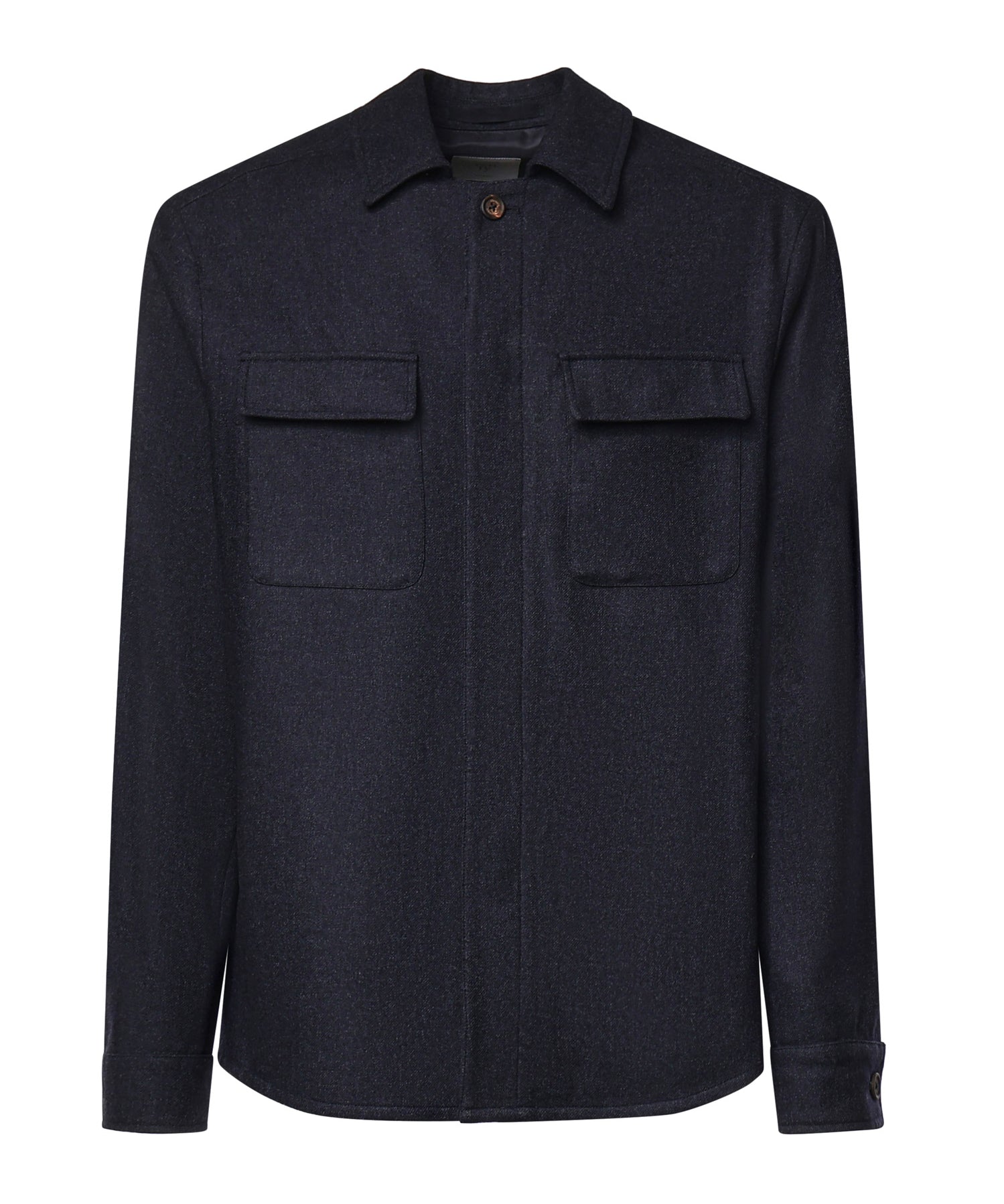 Overshirt in misto lana N75GIAK08TES0N047 11 ELEVENTY 