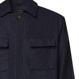 Overshirt in misto lana N75GIAK08TES0N047 11 ELEVENTY 