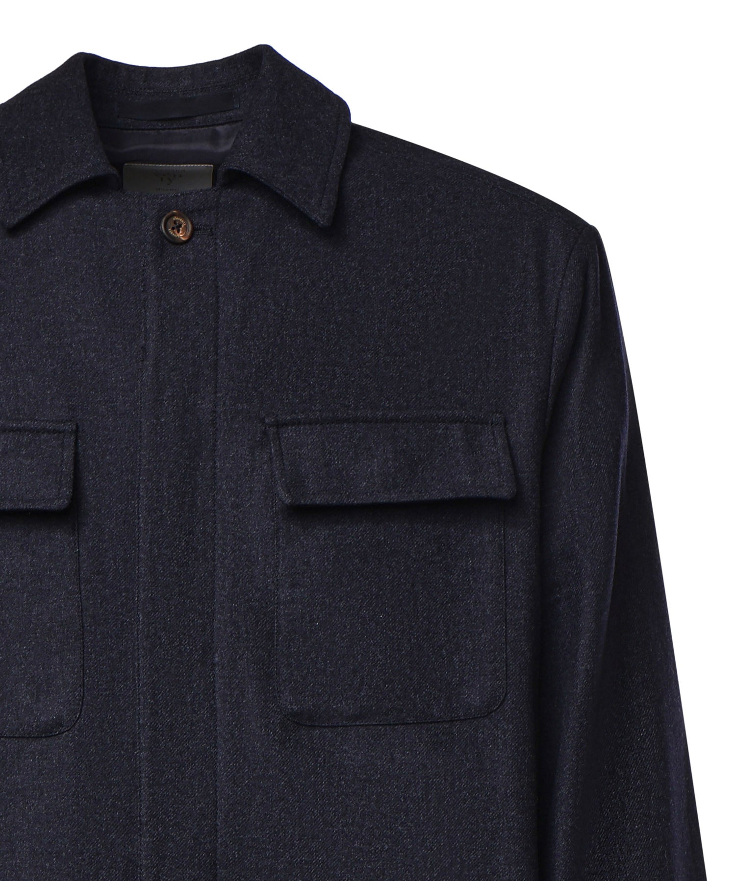 Overshirt in misto lana N75GIAK08TES0N047 11 ELEVENTY 