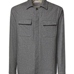 Overshirt in misto lana N75GIAK08TES0N047 14 ELEVENTY 
