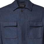 Overshirt in misto lana N75GIAK08TES0N047 19 ELEVENTY 