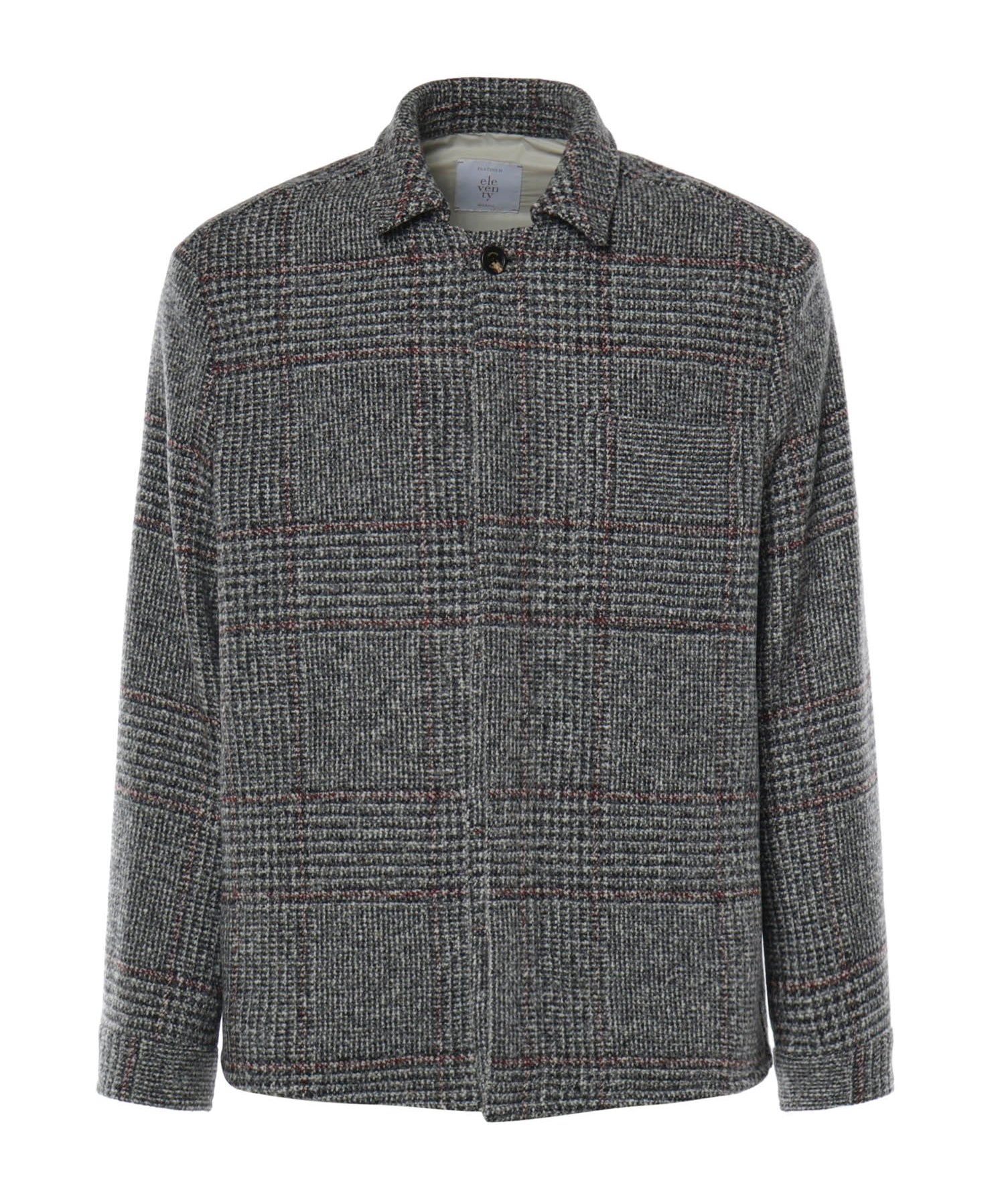 Giacca-camicia in lana N75GIAN05TES0N046 14 ELEVENTY 
