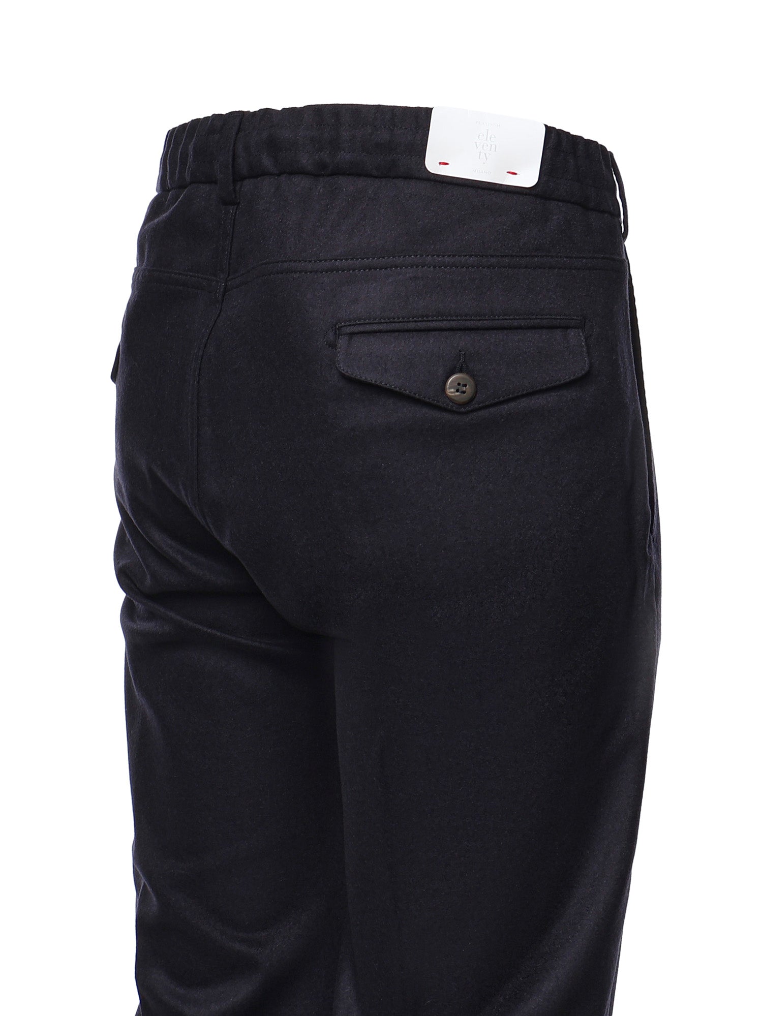 Pantalone jogger in lana N75PANB21TES0H027 11 ELEVENTY 