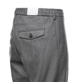 Pantalone jogger in lana N75PANB21TES0H027 14 ELEVENTY 