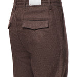 Pantalone jogger in misto lana N75PANG03TES0N047 05 ELEVENTY 