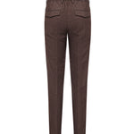 Pantalone jogger in misto lana N75PANG03TES0N047 05 ELEVENTY 