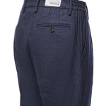Pantaloni in misto lana N75PANN08TES0N047 19 ELEVENTY 