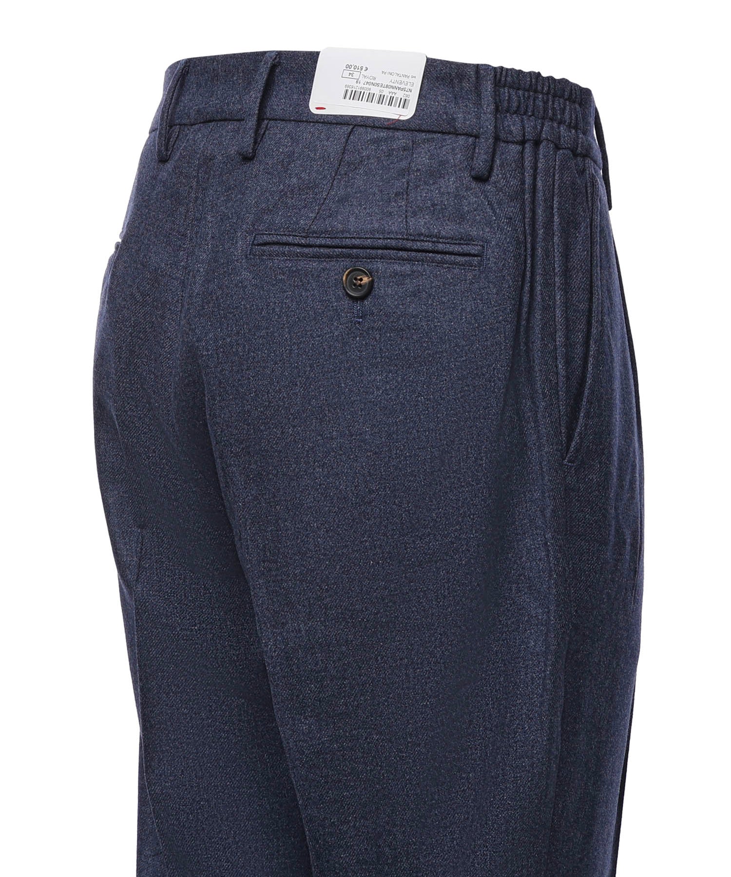 Pantaloni in misto lana N75PANN08TES0N047 19 ELEVENTY 