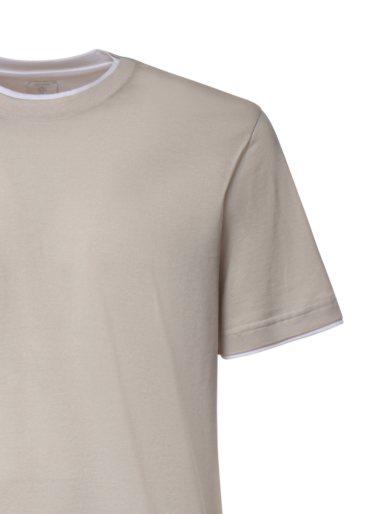 T-shirt in cotone N75TSHJ01TES0N261 02-01 ELEVENTY 
