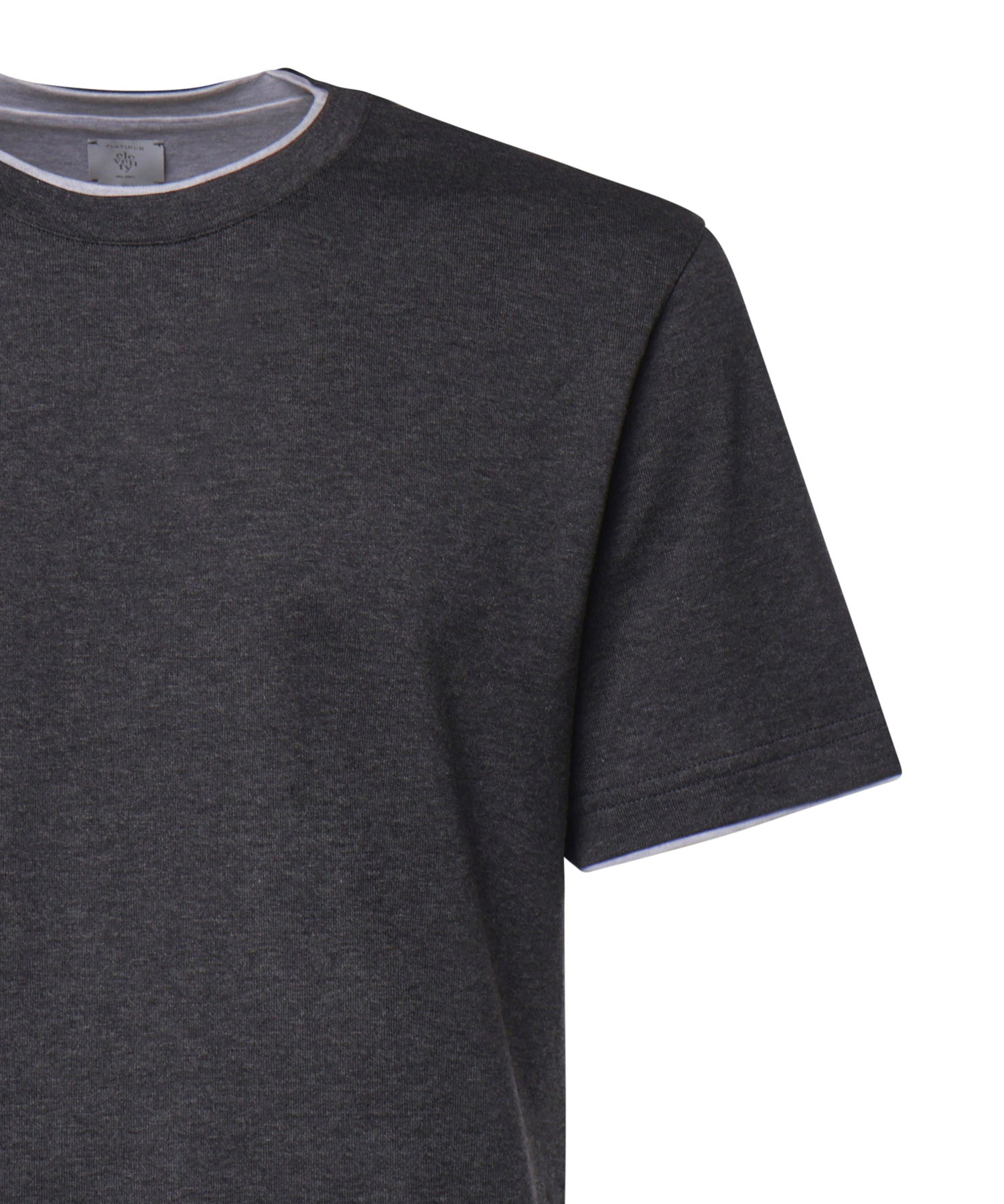 T-shirt in cotone<BR/> N75TSHJ01TES0N261 15-13 ELEVENTY 