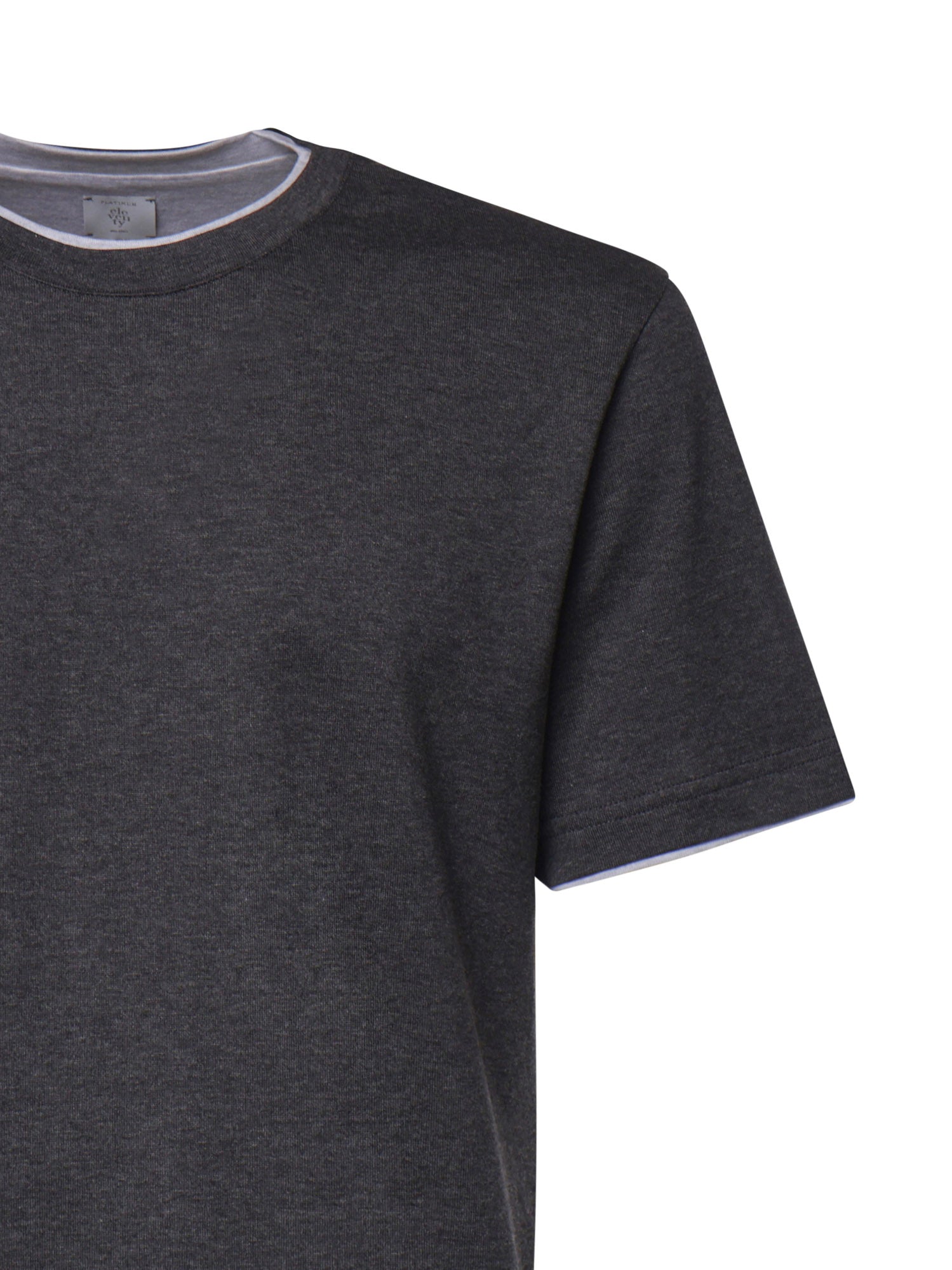 T-shirt in cotone<BR/> N75TSHJ01TES0N261 15-13 ELEVENTY 