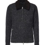 Giubbino in misto lana con zip N76GBTN01MAG0H001 15 ELEVENTY 