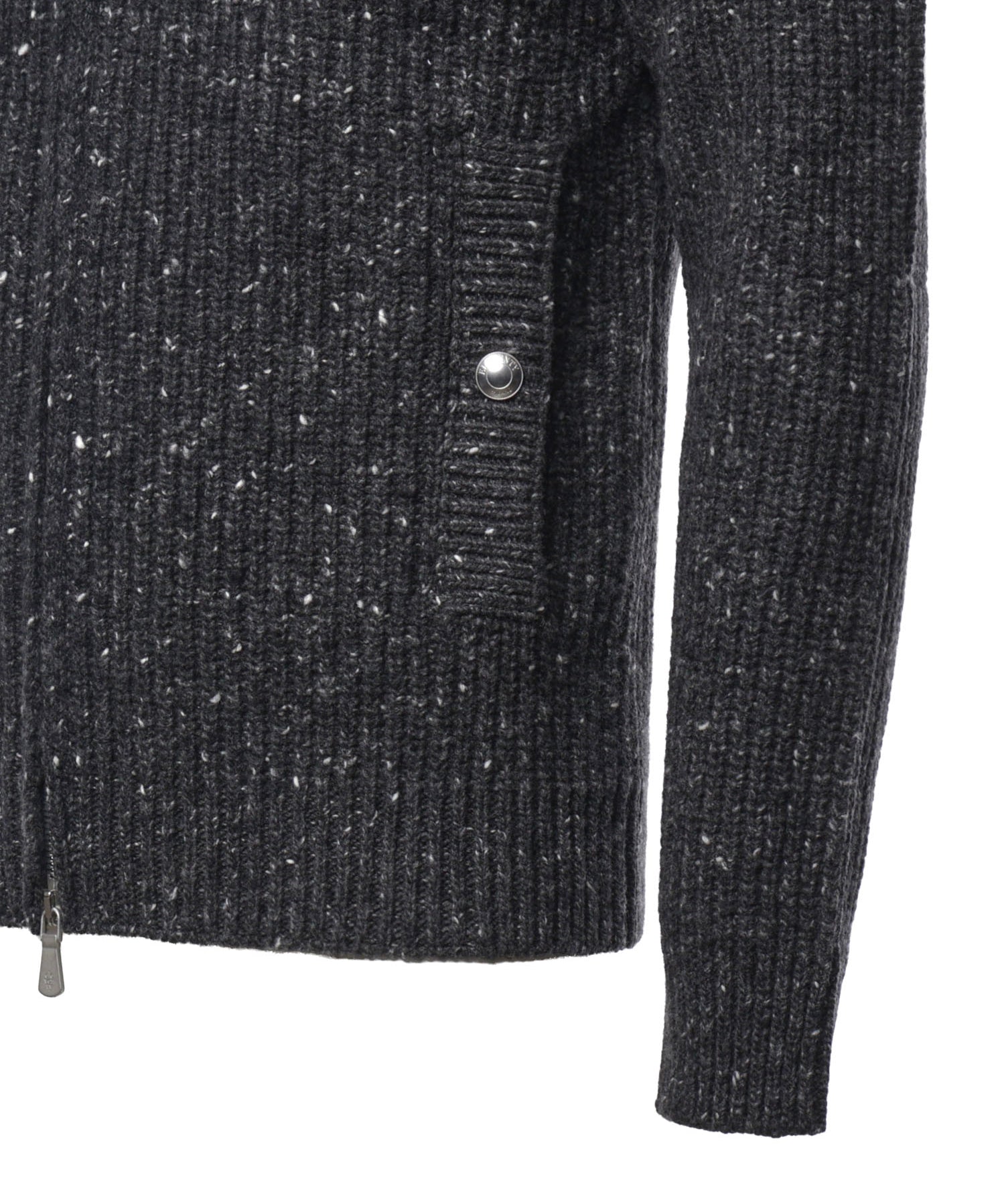 Giubbino in misto lana con zip N76GBTN01MAG0H001 15 ELEVENTY 