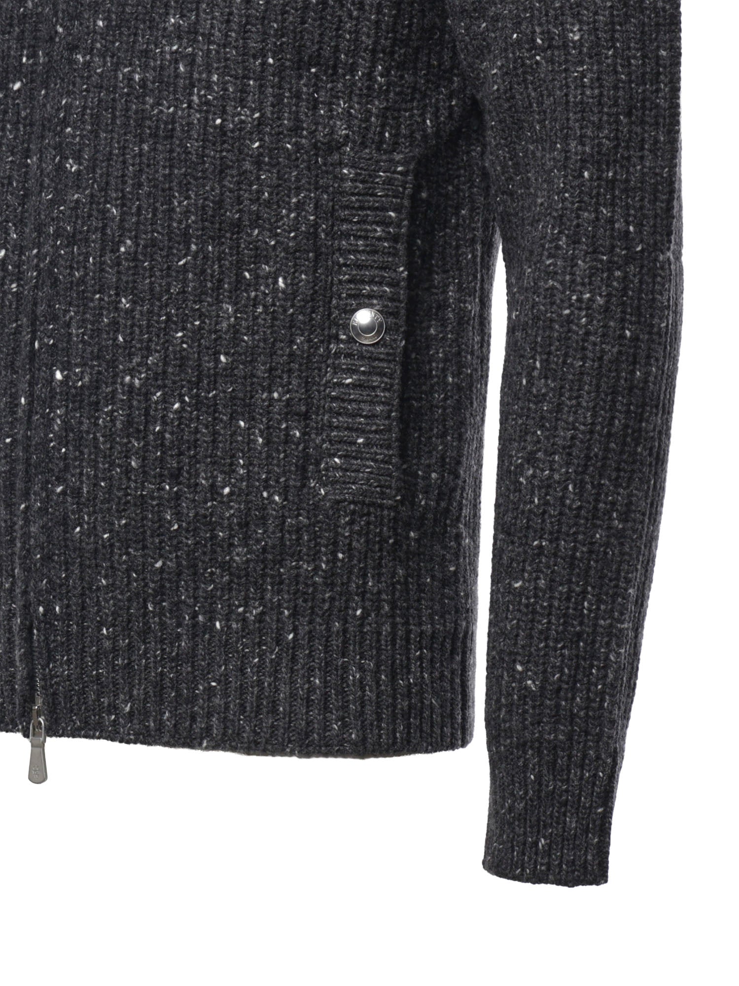 Giubbino in misto lana con zip N76GBTN01MAG0H001 15 ELEVENTY 