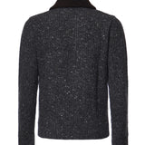 Giubbino in misto lana con zip N76GBTN01MAG0H001 15 ELEVENTY 