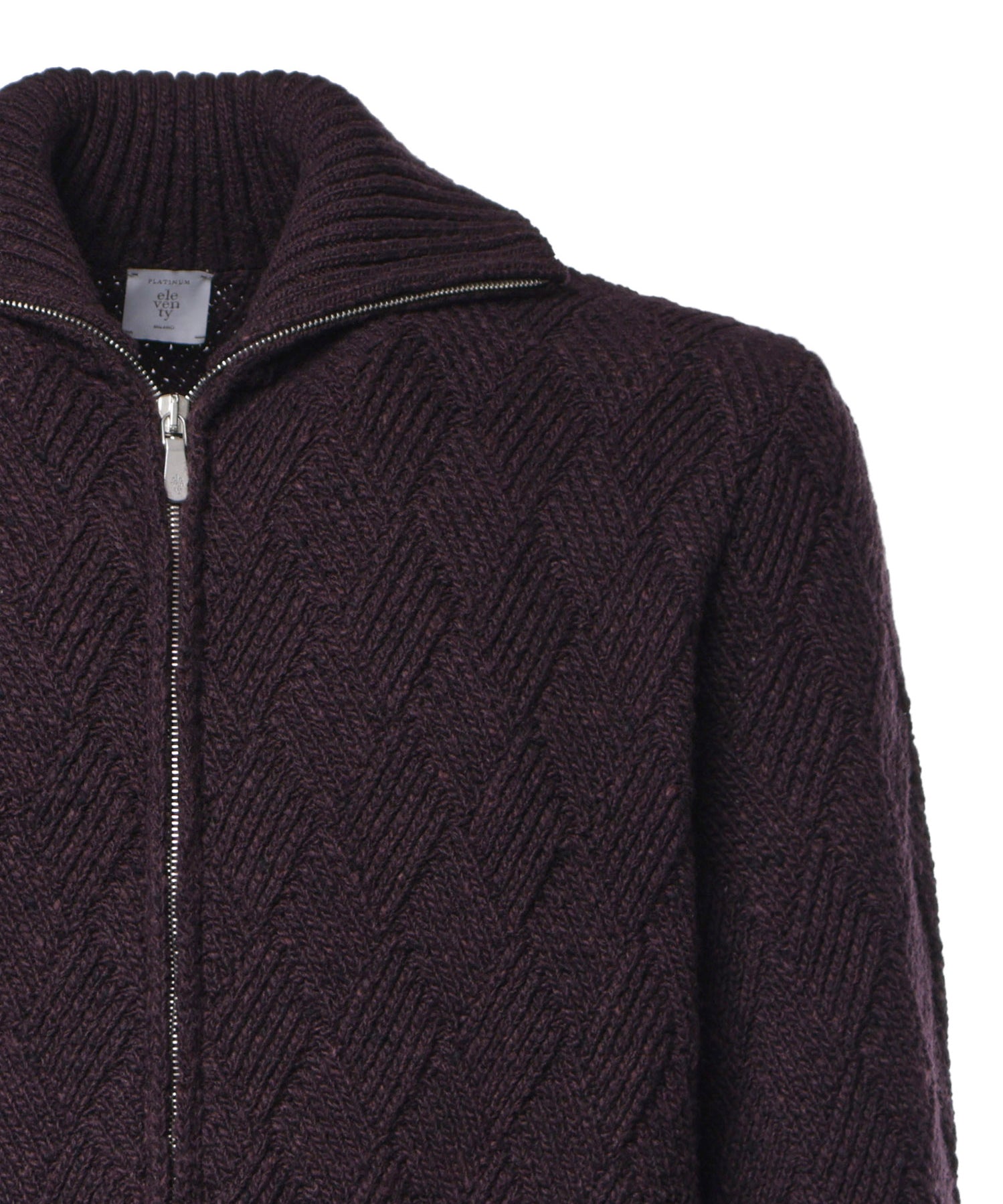 Cardigan in lana e cashmere N76MAGN22MAG0H001 10 ELEVENTY 