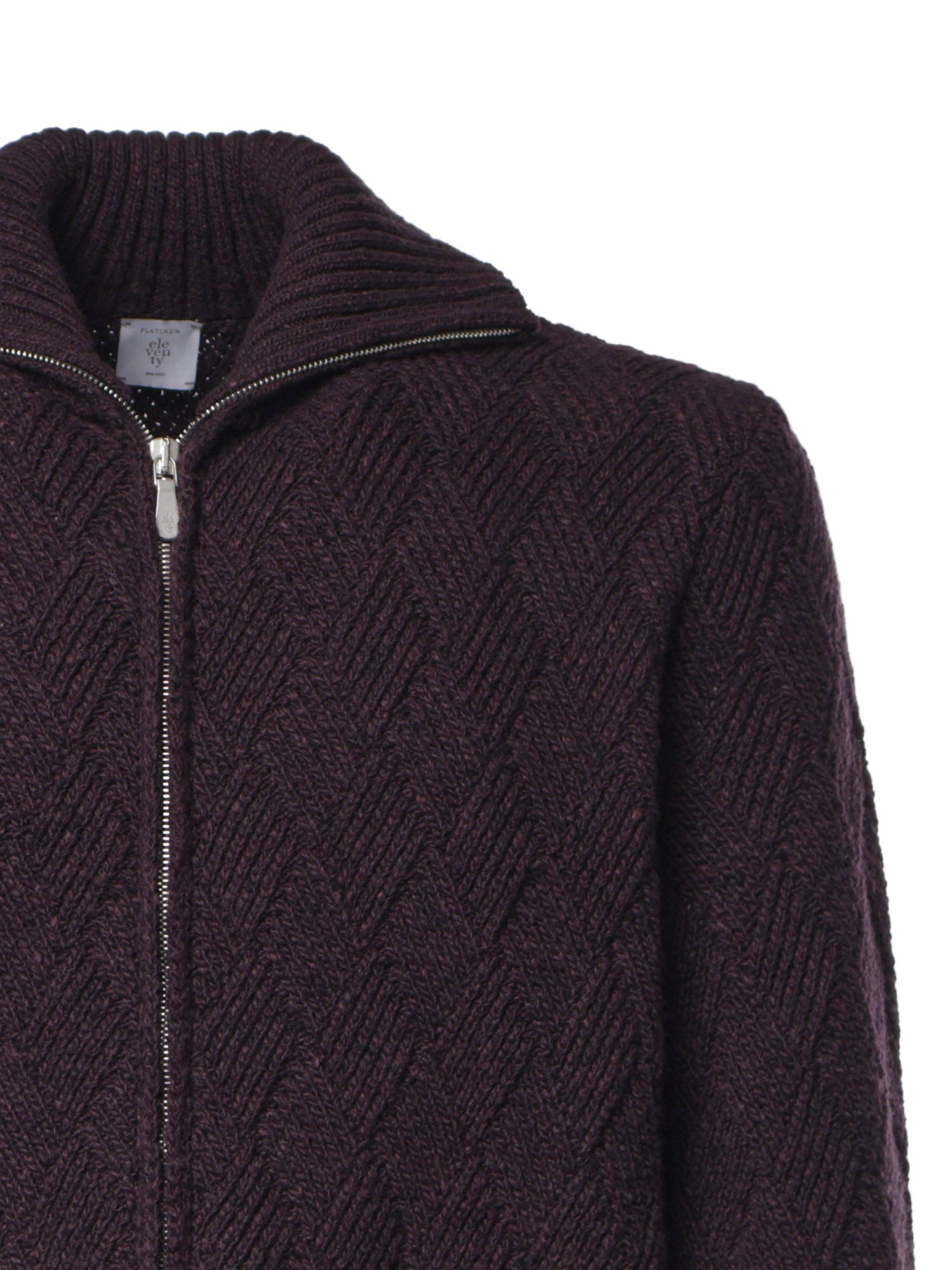 Cardigan in lana e cashmere N76MAGN22MAG0H001 10 ELEVENTY 