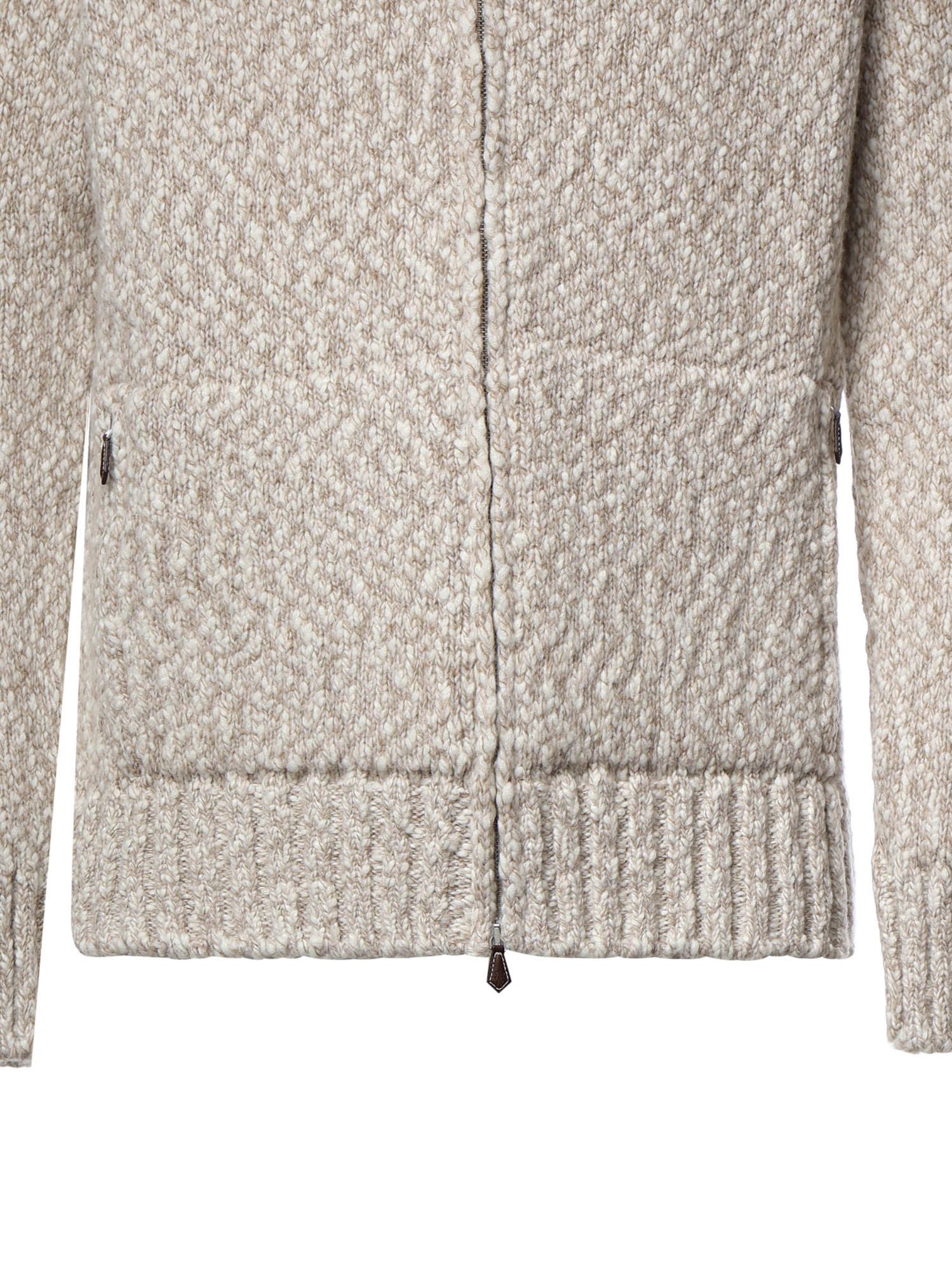 Maglia full zip in lana e cashmere N76MAGN49MAG0N008 02 ELEVENTY 