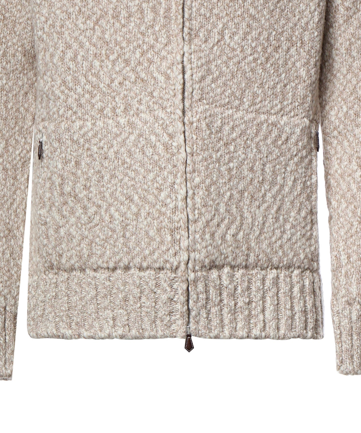 Maglia full zip in lana e cashmere N76MAGN49MAG0N008 02 ELEVENTY 