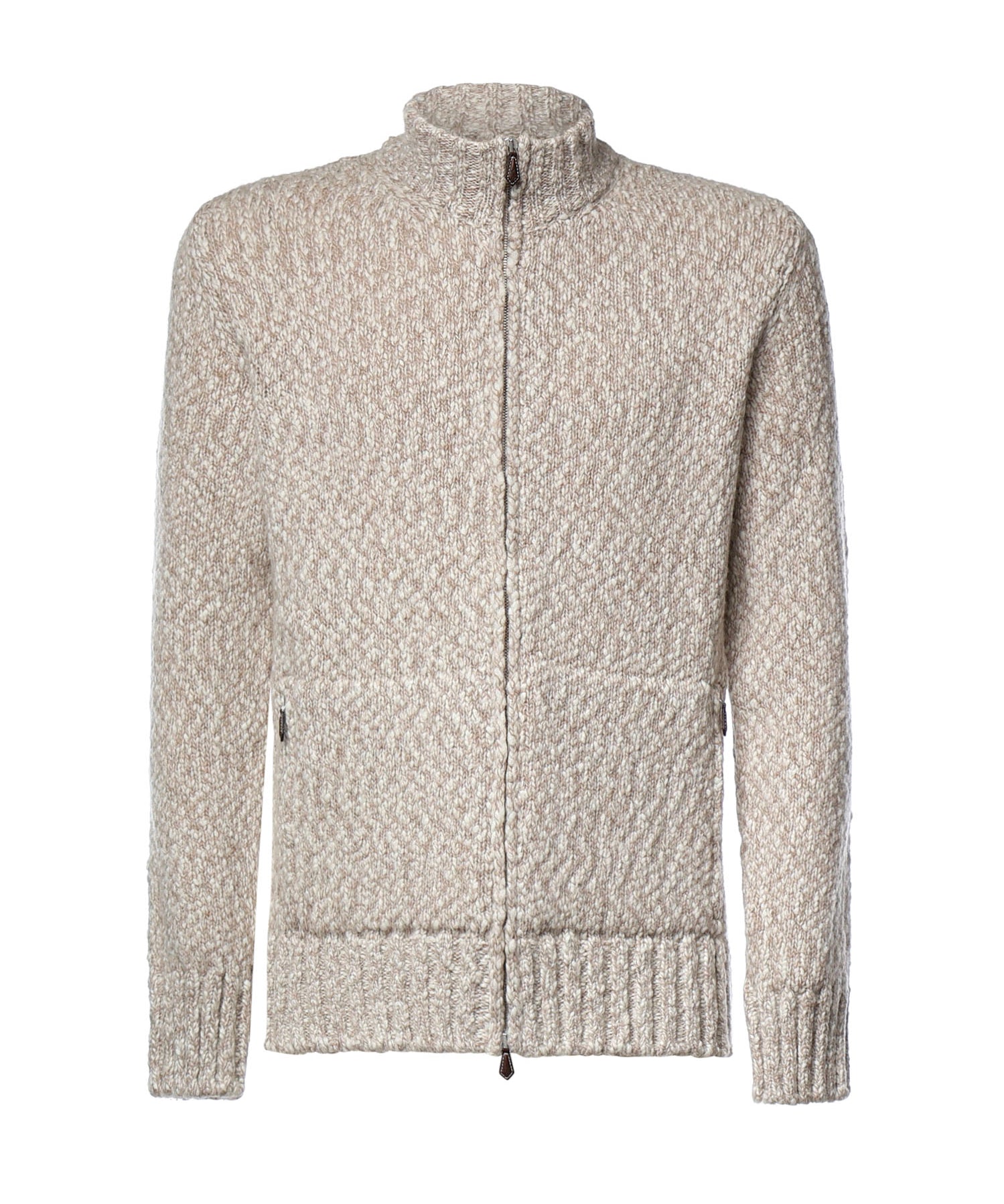 Maglia full zip in lana e cashmere N76MAGN49MAG0N008 02 ELEVENTY 
