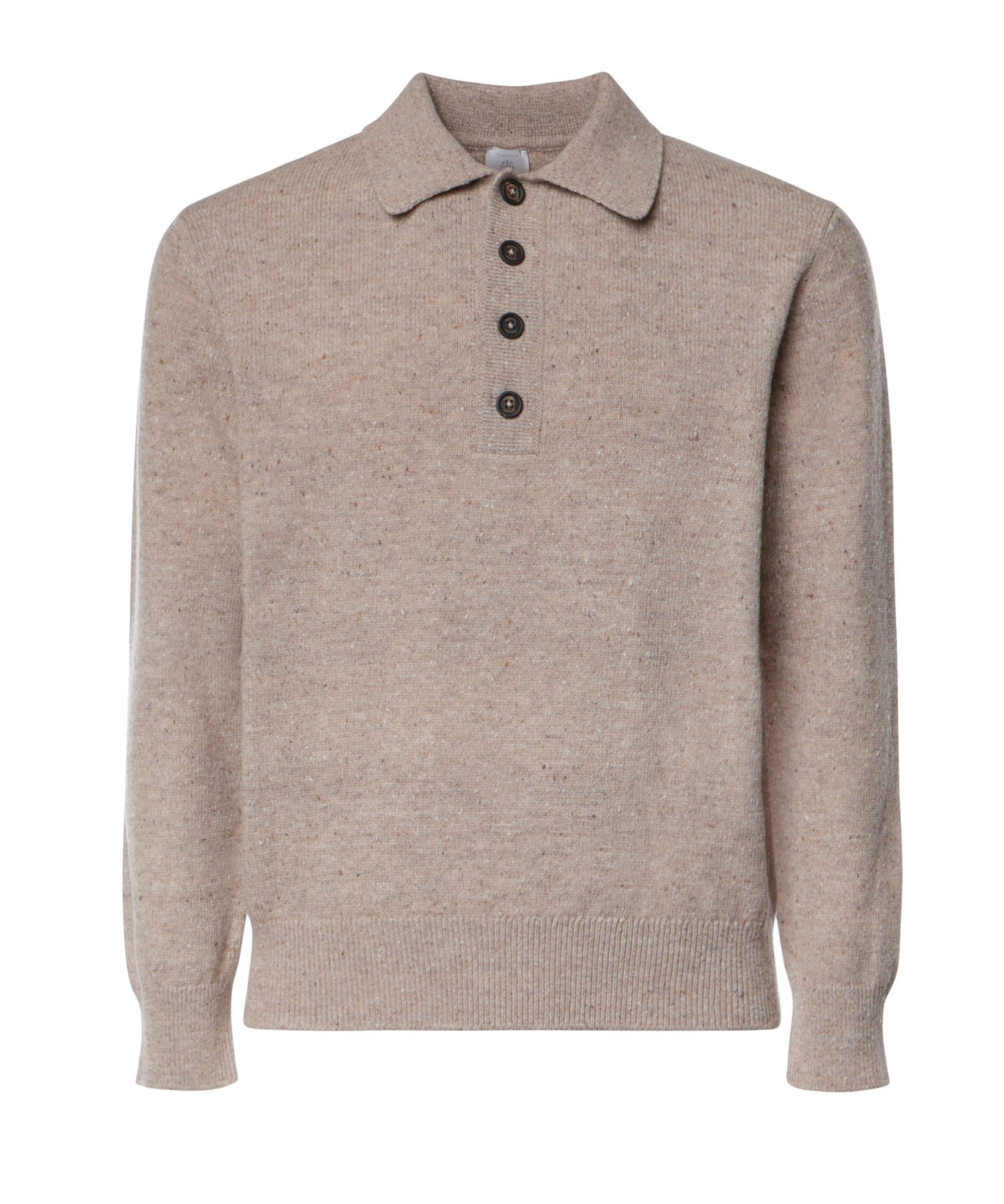 Polo in lana merino N76POLN03MAG0N013 02 ELEVENTY 