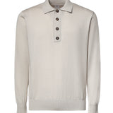 Polo in misto cotone e cashmere N76POLN07MAG0K007 02A ELEVENTY 