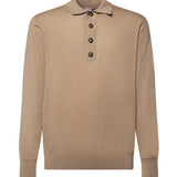 Polo in misto cotone e cashmere N76POLN07MAG0K007 04 ELEVENTY 
