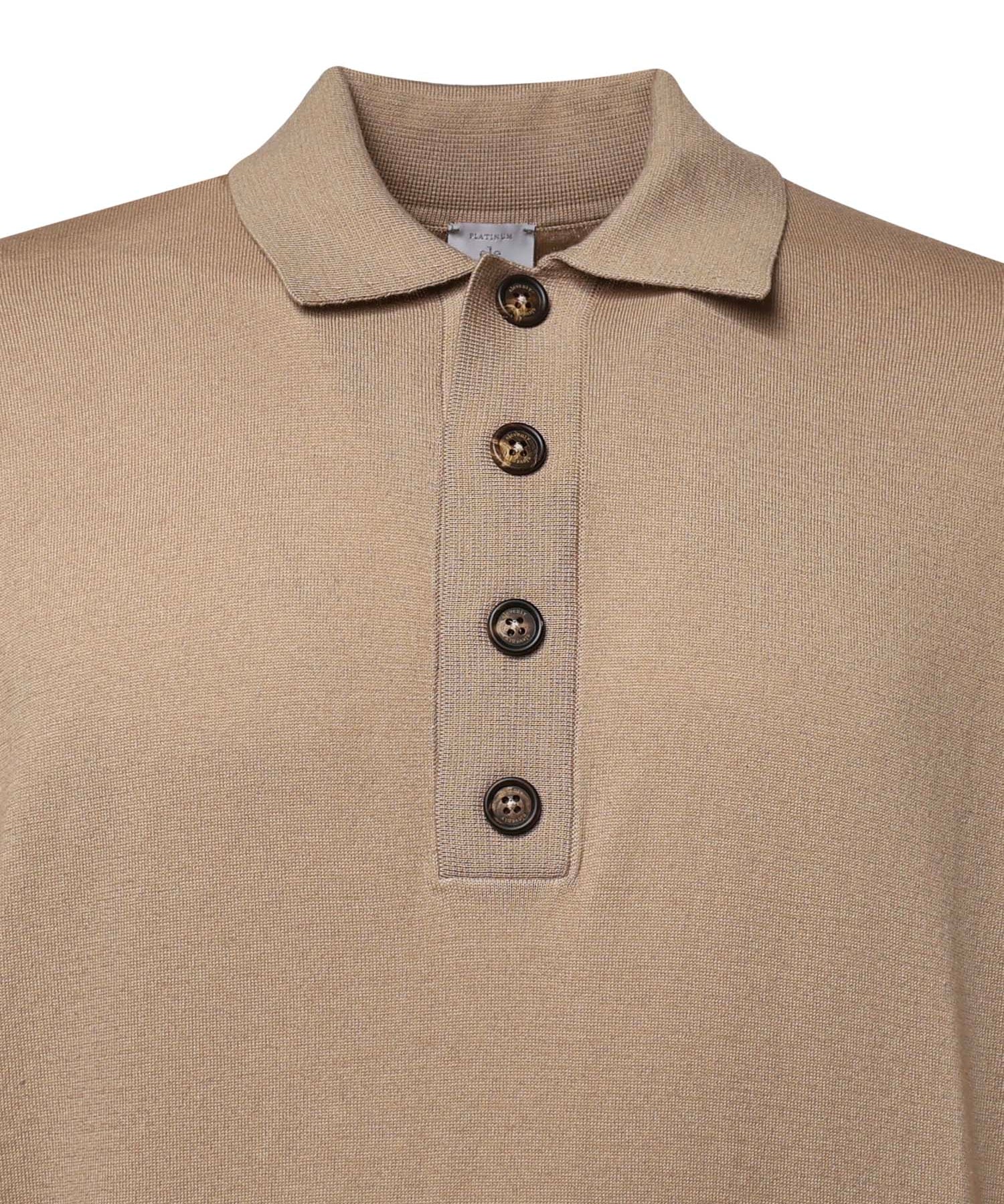 Polo in misto cotone e cashmere N76POLN07MAG0K007 04 ELEVENTY 