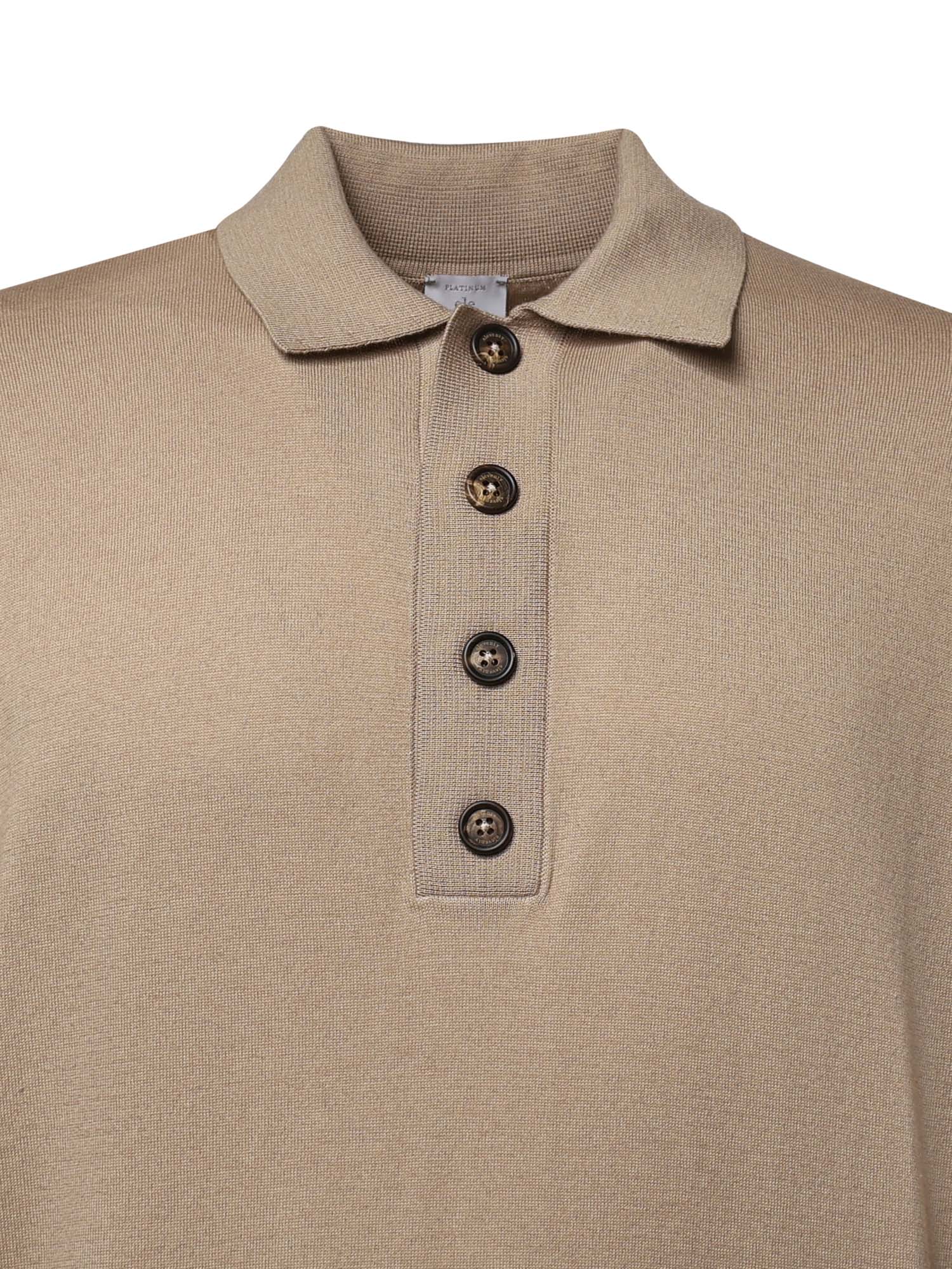 Polo in misto cotone e cashmere N76POLN07MAG0K007 04 ELEVENTY 