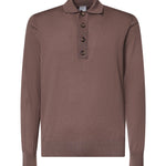 Polo in misto cotone e cashmere N76POLN07MAG0K007 05 ELEVENTY 