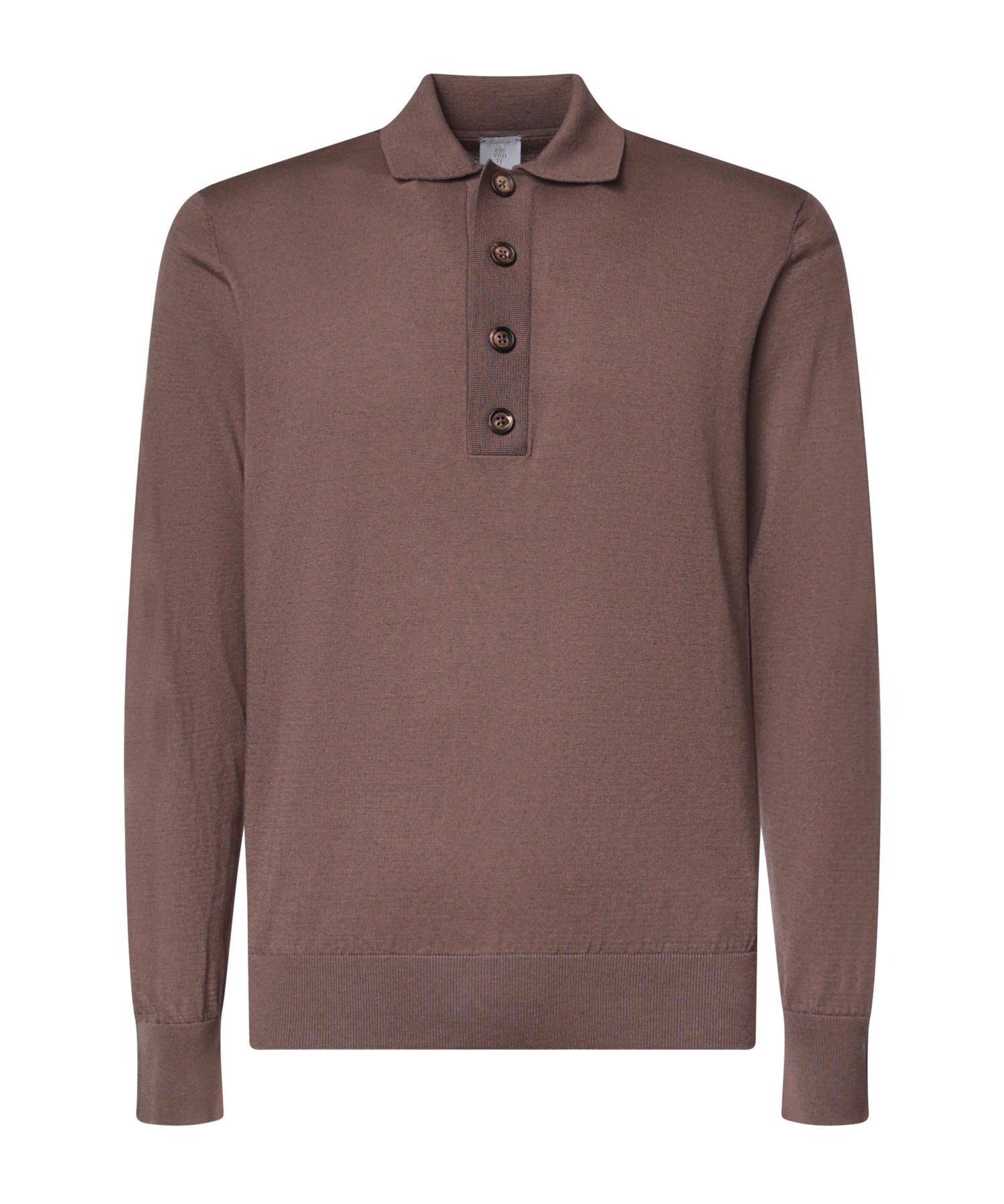 Polo in misto cotone e cashmere N76POLN07MAG0K007 05 ELEVENTY 