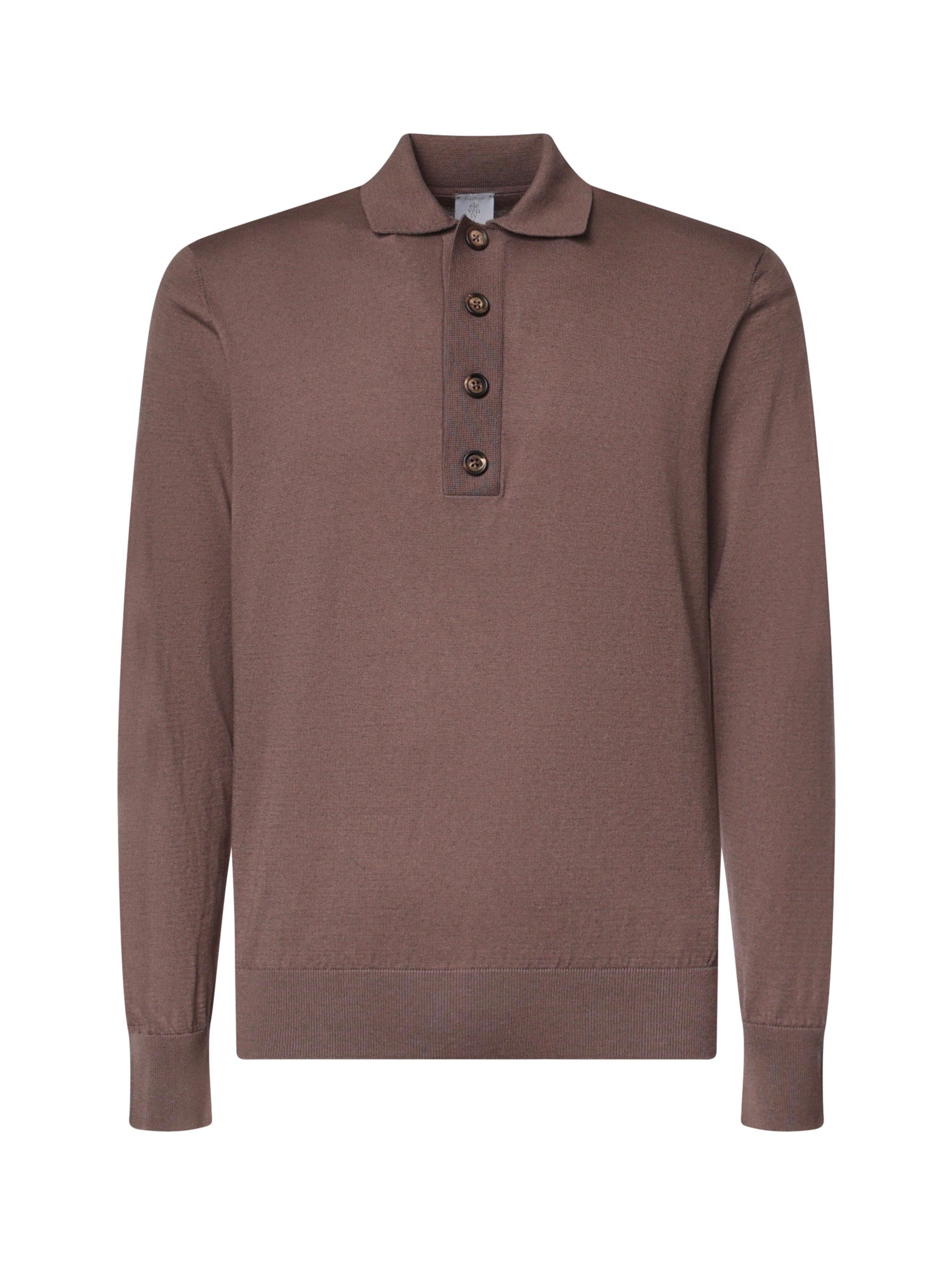 Polo in misto cotone e cashmere N76POLN07MAG0K007 05 ELEVENTY 