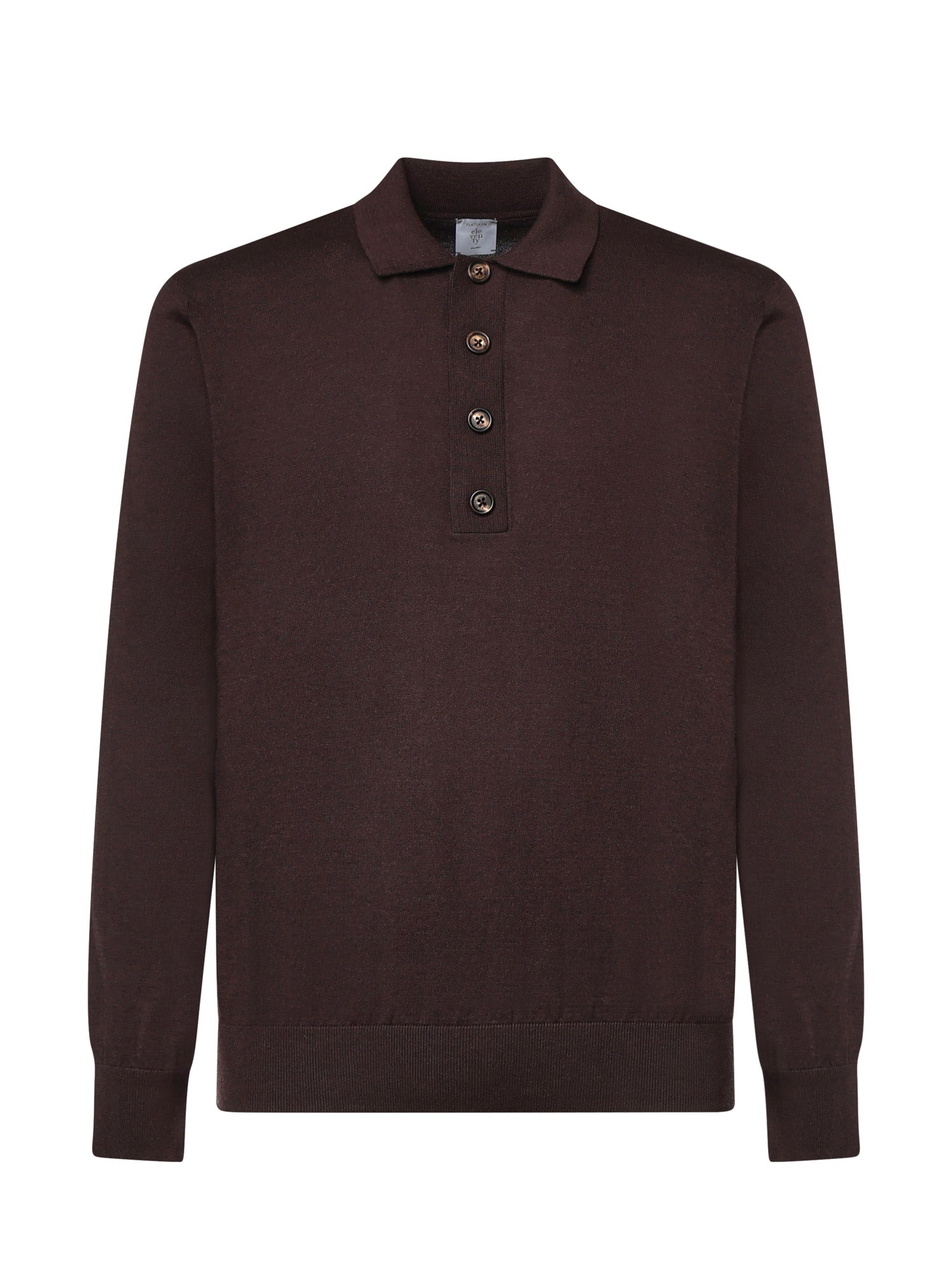Polo in misto cotone e cashmere N76POLN07MAG0K007 10 ELEVENTY 