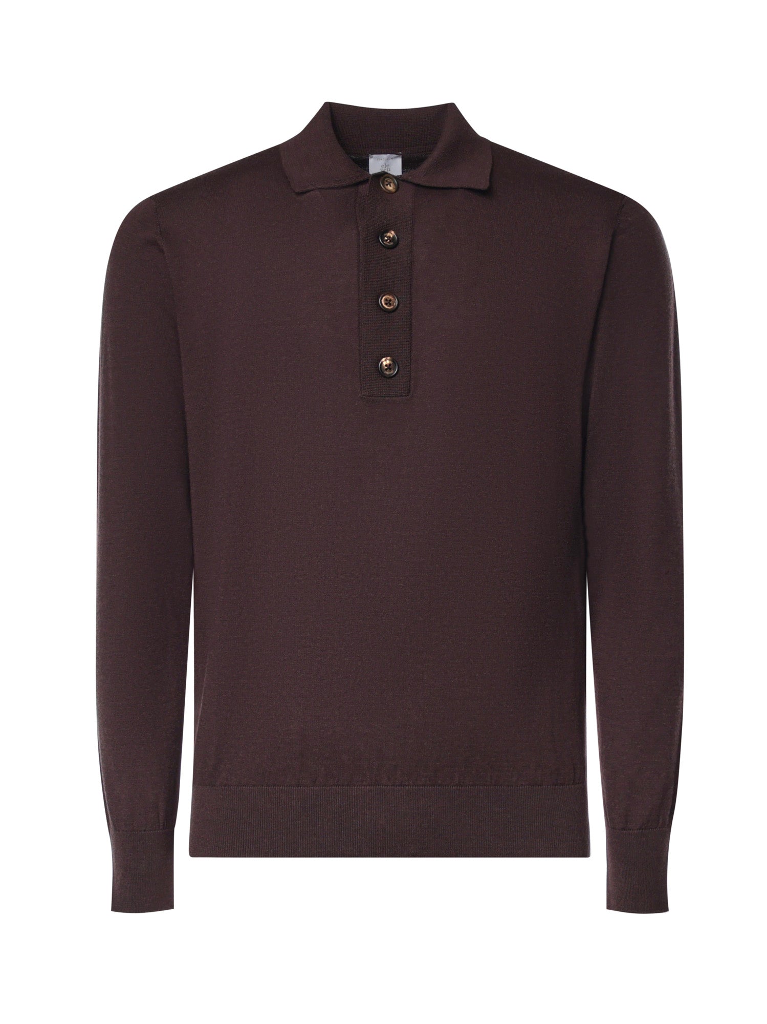 Polo in misto cotone e cashmere N76POLN07MAG0K007 10 ELEVENTY 