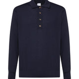 Polo in misto cotone e cashmere N76POLN07MAG0K007 19 ELEVENTY 